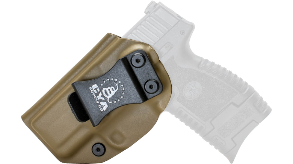 CYA Supply Co. Inside the Waistband Holster, FN, 503, Left Hand, Flat Dark Earth, IWB0434
