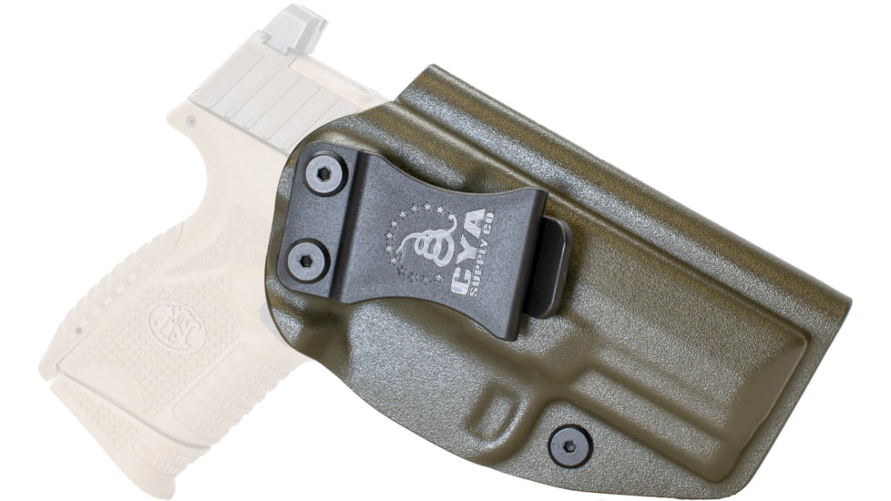 CYA Supply Co. Inside the Waistband Holster, FN, 509 Compact, Right Hand, Olive Drab, IWB0419