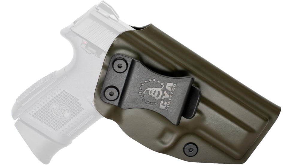 CYA Supply Co. Inside the Waistband Holster, FN, FNS Compact, Right Hand, Olive Drab, IWB0399