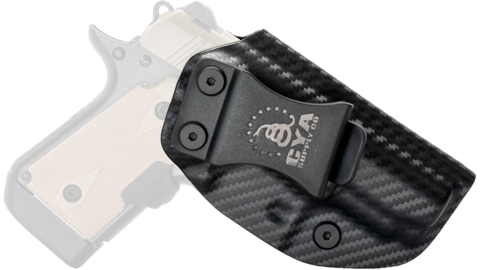 CYA Supply Co. Inside the Waistband Holster, Kimber, Micro9, Right Hand, Carbon Fiber, IWB0345