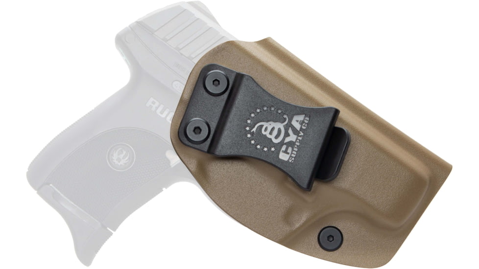 CYA Supply Co. Inside the Waistband Holster, Ruger, LC9/LC9s/LC380/EC9s, Right Hand, Flat Dark Earth, IWB0093