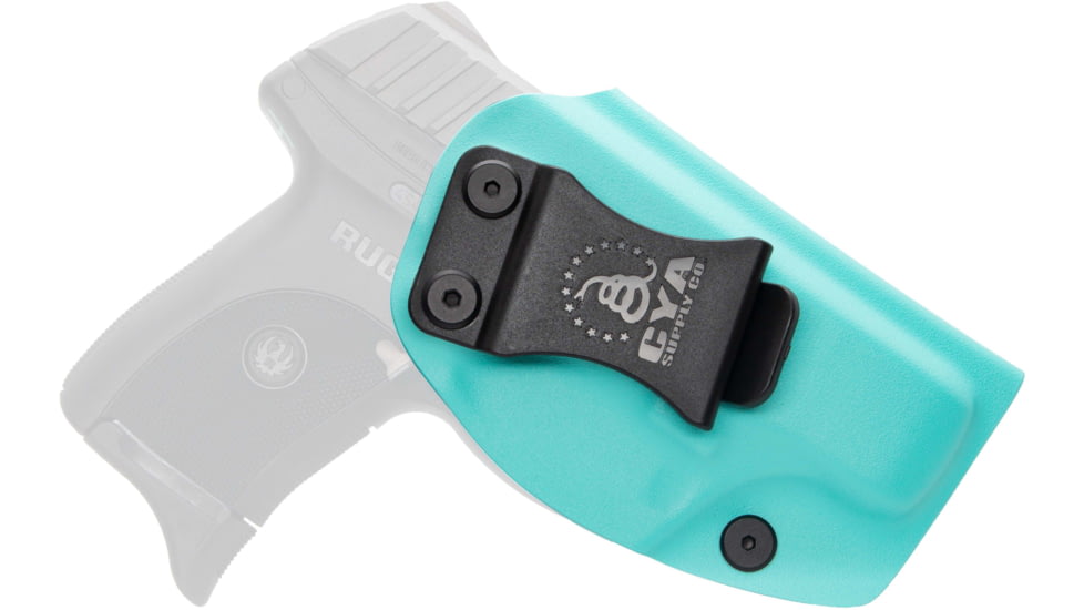 CYA Supply Co. Inside the Waistband Holster, Ruger, LC9/LC9s/LC380/EC9s, Right Hand, Teal Blue, IWB0225