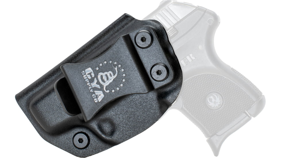 CYA Supply Co. Inside the Waistband Holster, Ruger, LCP, Left Hand, Black, IWB0050
