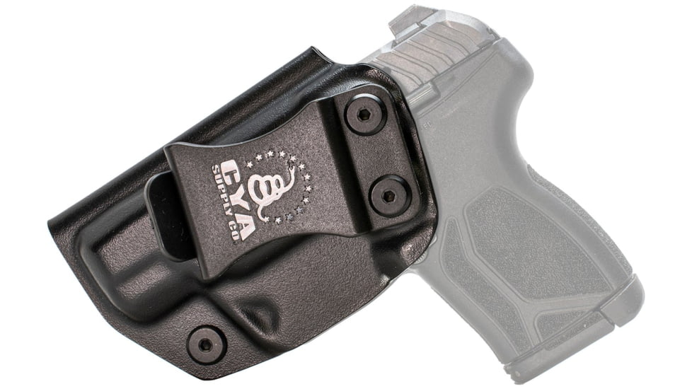 CYA Supply Co. Inside the Waistband Holster, Ruger, LCP MAX, Left Hand, Black, IWB0462