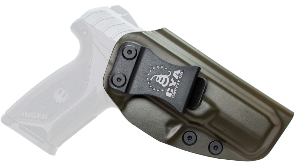 CYA Supply Co. Inside the Waistband Holster, Ruger, Security-9, Right Hand, Olive Drab, IWB0313