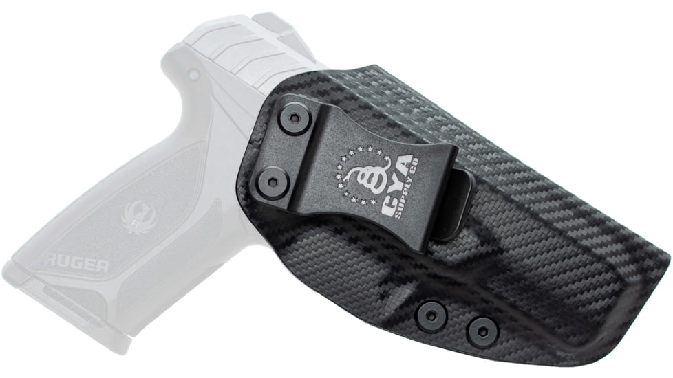 CYA Supply Co. Inside the Waistband Holster, Ruger, Security9 Compact, Right Hand, Carbon Fiber, IWB0365