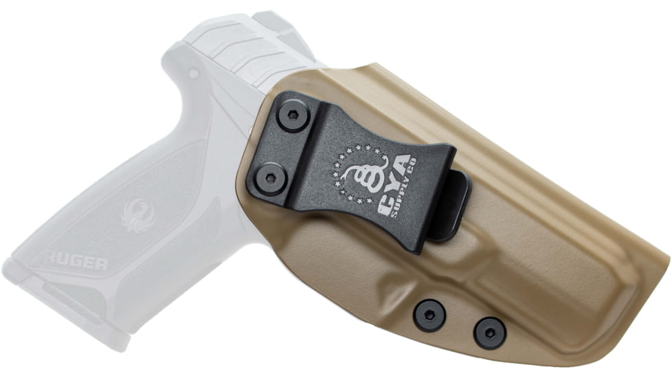 CYA Supply Co. Inside the Waistband Holster, Ruger, Security9 Compact, Right Hand, Flat Dark Earth, IWB0363