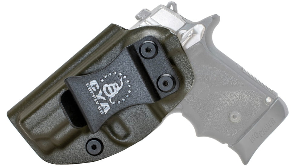CYA Supply Co. Inside the Waistband Holster, Sig Sauer, P238, Left Hand, Olive Drab, IWB0294