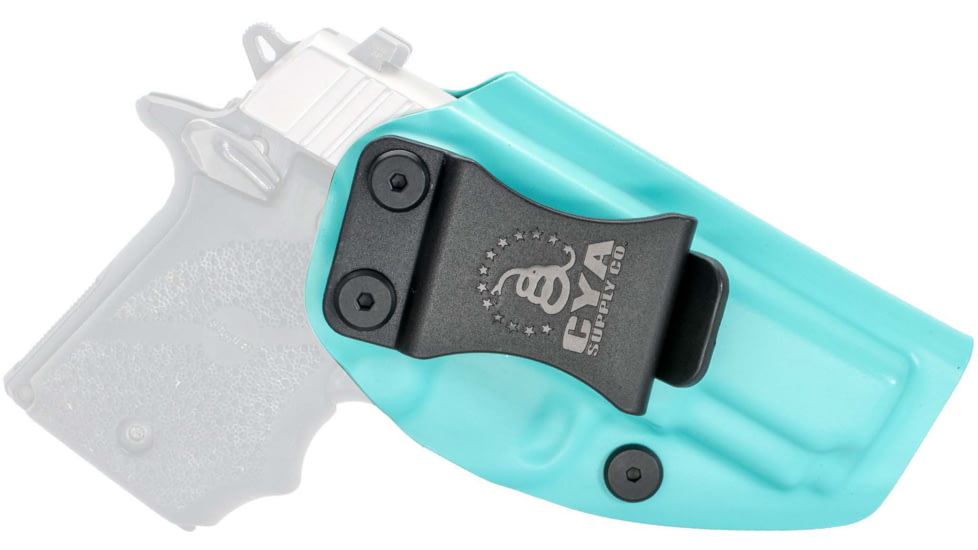 CYA Supply Co. Inside the Waistband Holster, Sig Sauer, P938, Right Hand, Teal Blue, IWB0377