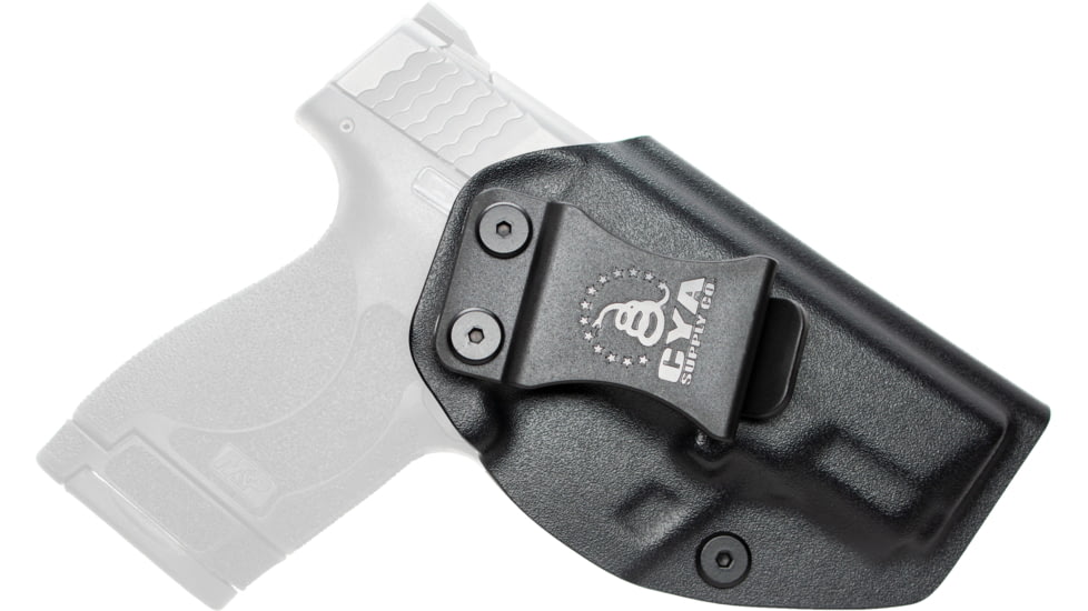 CYA Supply Co. Inside the Waistband Holster, Smith&amp;Wesson , M&amp;P Shield &amp; M&amp;P Shield 2.0, Right Hand, Black, IWB0001
