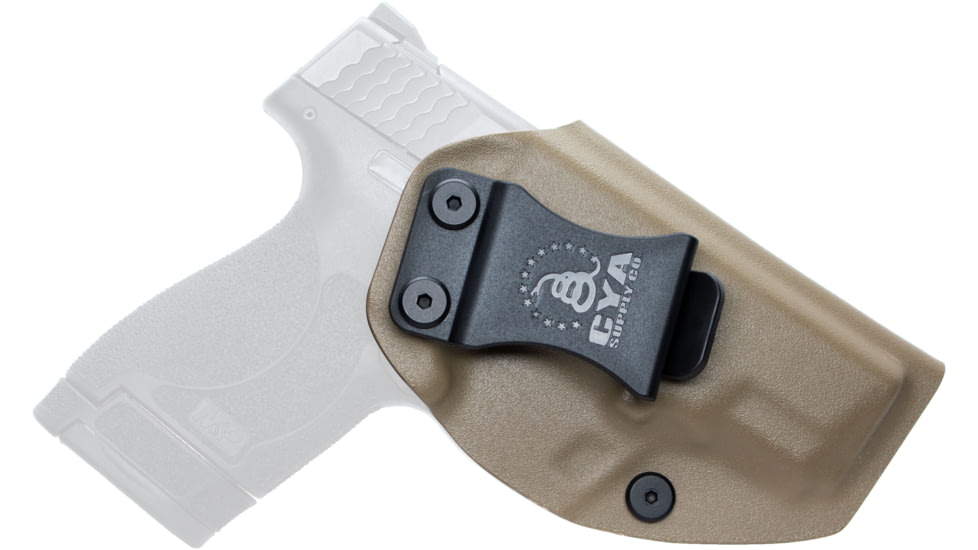 CYA Supply Co. Inside the Waistband Holster, Smith&amp;Wesson , M&amp;P Shield &amp; M&amp;P Shield 2.0, Right Hand, Flat Dark Earth, IWB0009