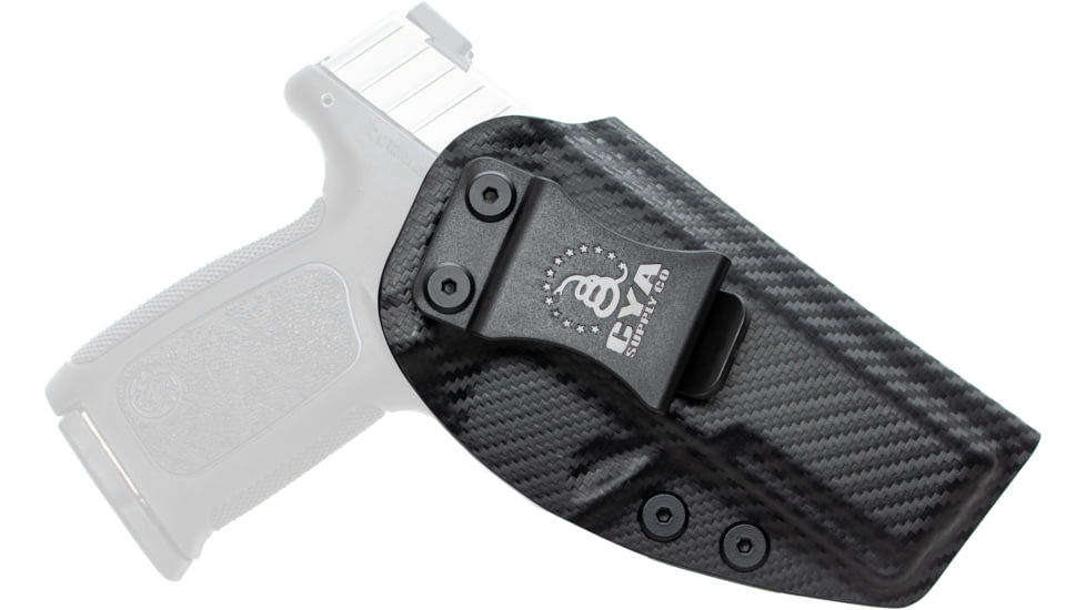 CYA Supply Co. Inside the Waistband Holster, Smith&amp;Wesson, SD9 VE&amp;SD9, Right Hand, Carbon Fiber, IWB0173
