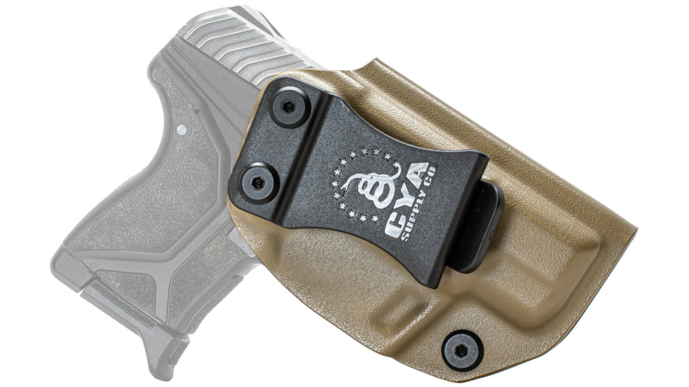 CYA Supply Co. IWB Holster, Ruger, LCPII , Right Hand Draw, Flat Dark Earth, Small, IWB0117