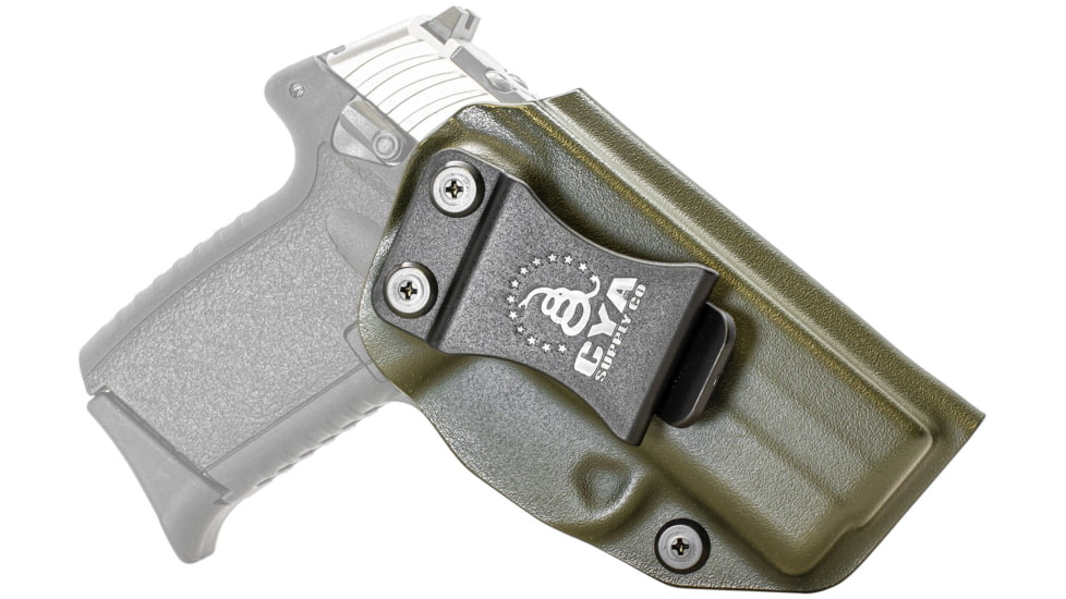 CYA Supply Co. IWB Holster, SCCY, CPX-1 &amp; CPX-2 Gen3, Right Hand Draw, Olive Drab, Small, IWB0589