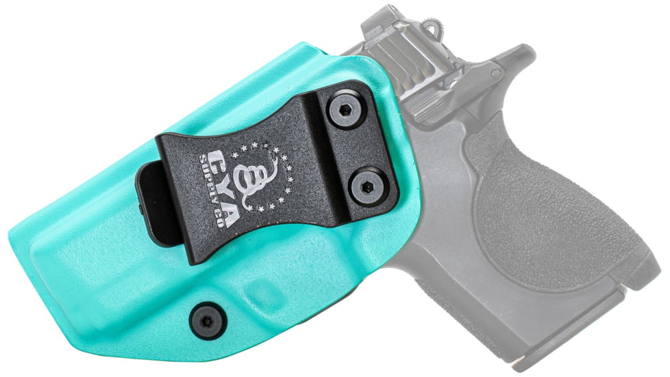CYA Supply Co. IWB Holster, Smith&amp;Wesson, CSX, Left Hand Draw, Teal Blue, Small, IWB0518