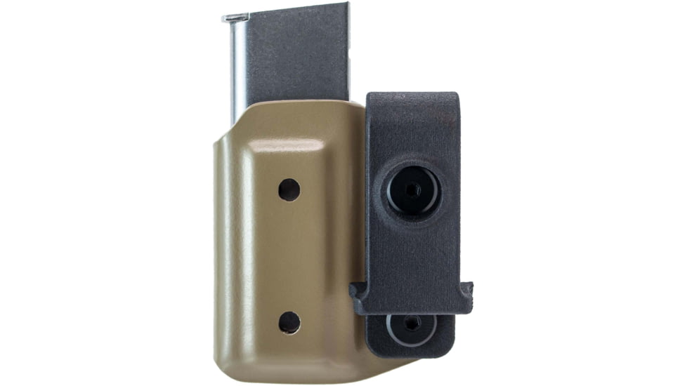 CYA Supply Co. Mag Carrier, Single Stack .380 Single Mag, Flat Dark Earth, MAG0017