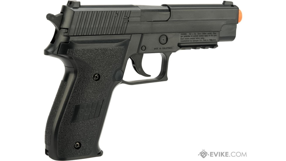 Cybergun / Spartan Military &amp; Law Enforcement SIG Sauer Licensed P226 Spring Powered Airsoft Pistol, Black, 280148