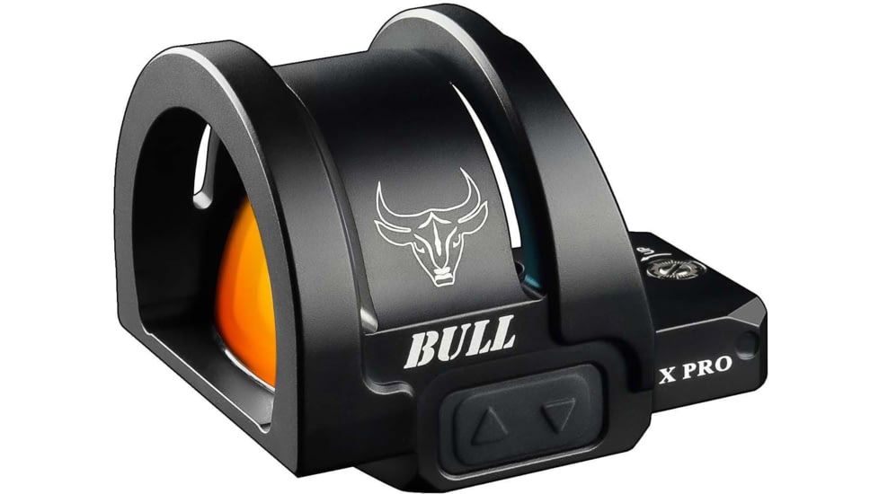 Cyelee Optics BULL X PRO Reflex Red Dot Sight, 1x34.5x26mm, 2 MOA Dot/26 MOA Circle, Black, X003ZQ2KW3