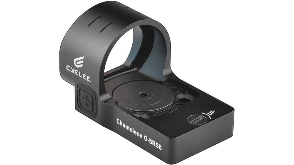 Cyelee Optics Chameleon-GSRS8 Reflex Red Dot Sight, 1x26.5x22.5mm, 8 MOA Dot, Black, X004G5BOQF