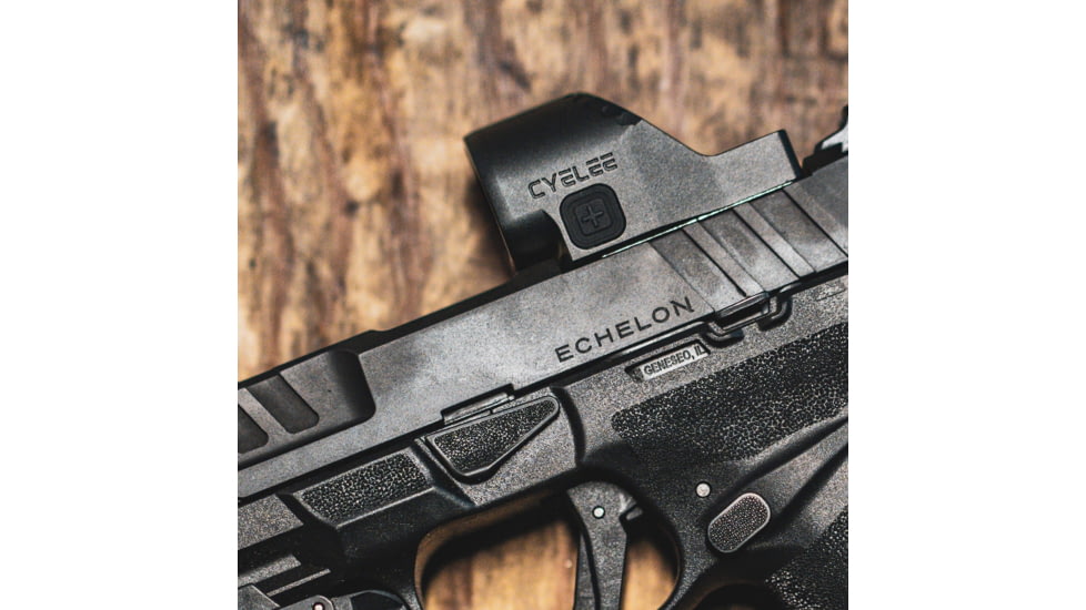 Cyelee Optics Chameleon Reflex Red Dot Sight, 1.04x0.89in, 2 MOA Dot, 6 MOA Dot, Black, X0051EOGMT