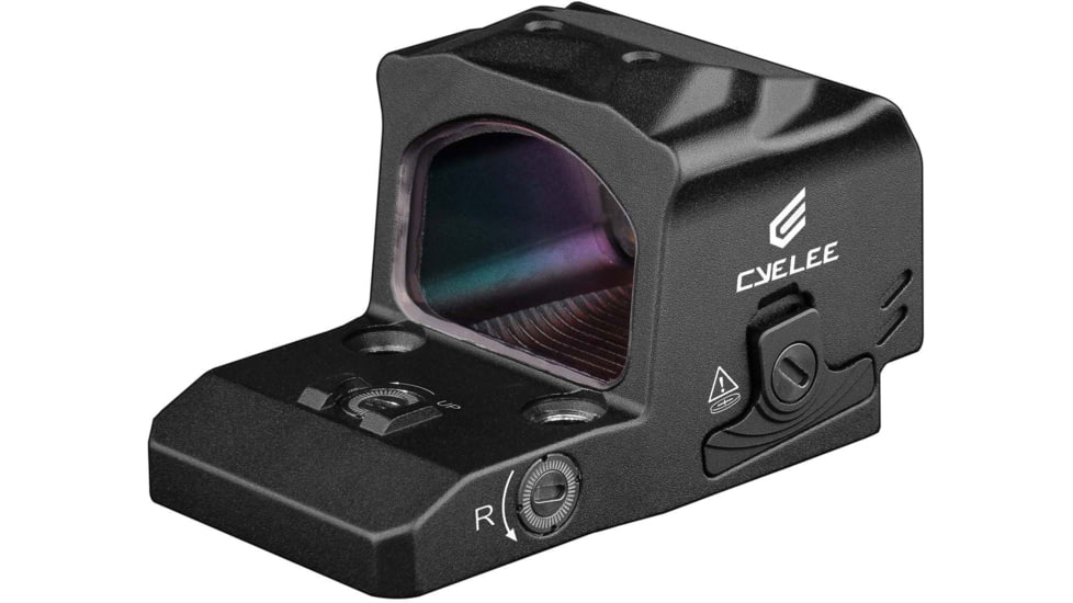 Cyelee Optics Wolf EDG Reflex Red Dot Sight, 1x23x16mm, 3 MOA Dot, Black, X004I4BUNL
