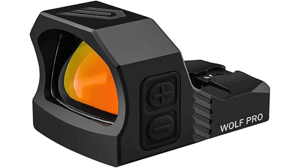 Cyelee Optics Wolf PRO Reflex Red Dot Sight, 1x24x17mm, 3 MOA Dot, Black, X003QODIHF