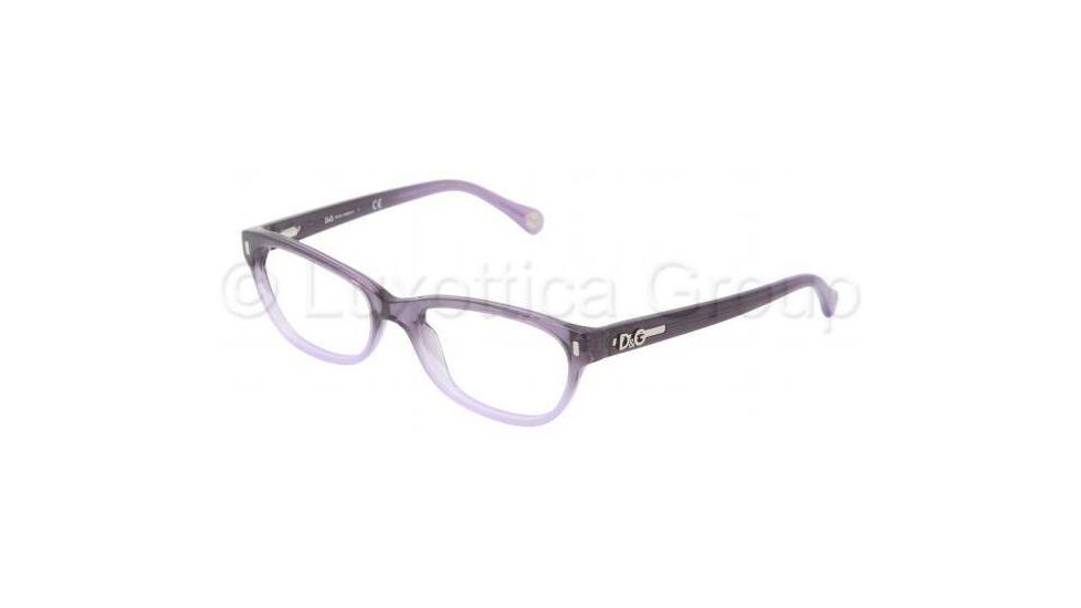 D&amp;G DD1205 Progressive Prescription Eyeglasses 1674-5017 - Violet Gradient Frame