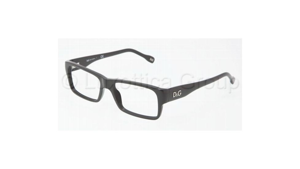 D&amp;G DD1210 Progressive Prescription Eyeglasses 501-5116 - Black 