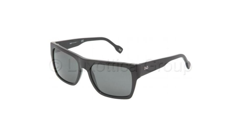 D&amp;G DD3044 Sunglasses 501/87-5618 - Black Gray