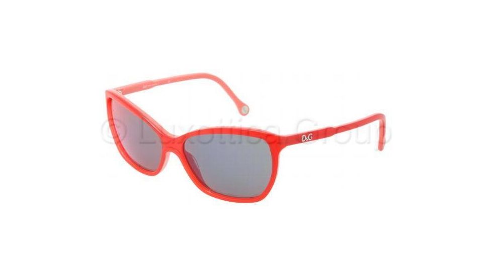 D&amp;G DD3074 Sunglasses 19426P-5915 - Red On Pink Red Mirror Multilayer