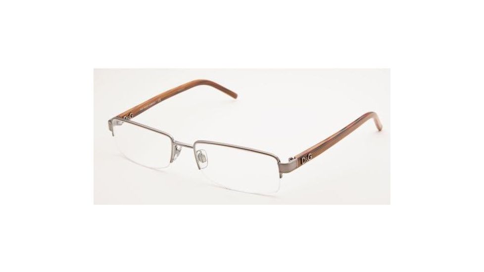 D&amp;G DD5025 Progressive Eyeglasses Rutenium Frame w/ 53 mm Diameter Lenses, 018-5317