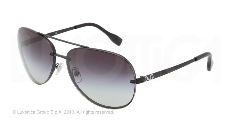 D&amp;G YOUNG&amp;COLOURED DD6086 Progressive Prescription Sunglasses DD6086-11068G-64 - Lens Diameter 64 mm, Lens Diameter 64 mm, Frame Color Matte Black