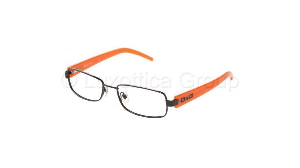D&amp;G Eyeglasses DD5043 with No-Line Progressive Rx Prescription Lenses 194-5217 - Black 