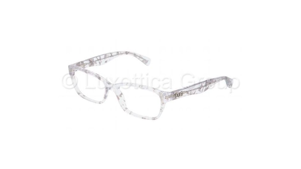 D&amp;G Glitter DD1249 Bifocal Prescription Eyeglasses 2576-5116 - Dark Steel Frame
