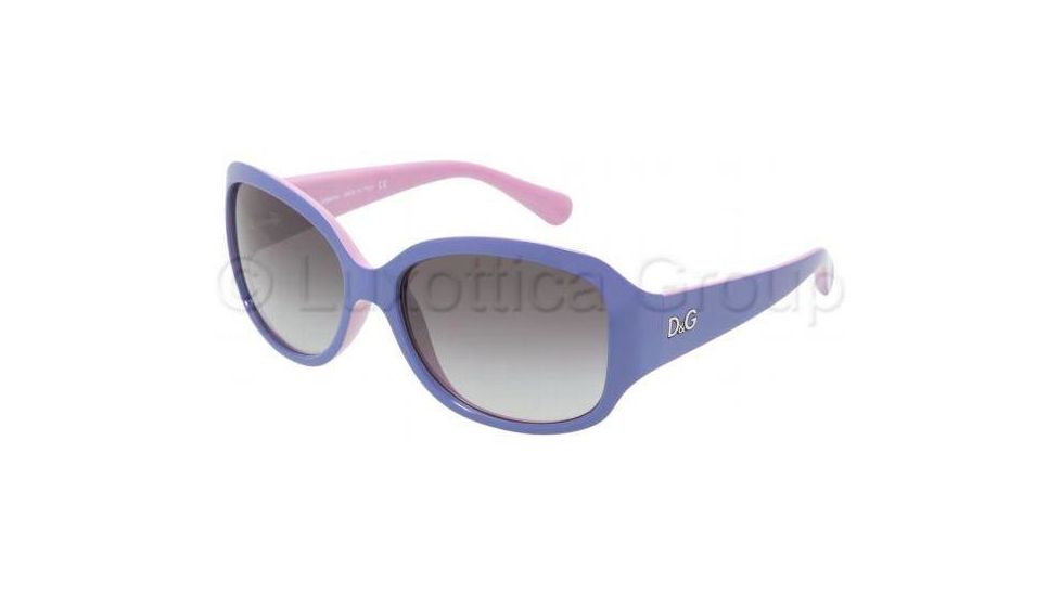 D&amp;G Sunglasses DD8065 16308G-5916 - Violet Gray Gradient