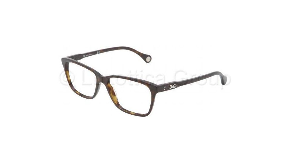 D&amp;G VIBRANT COLOURS DD1238 Bifocal Prescription Eyeglasses 502-5415 - Havana Frame