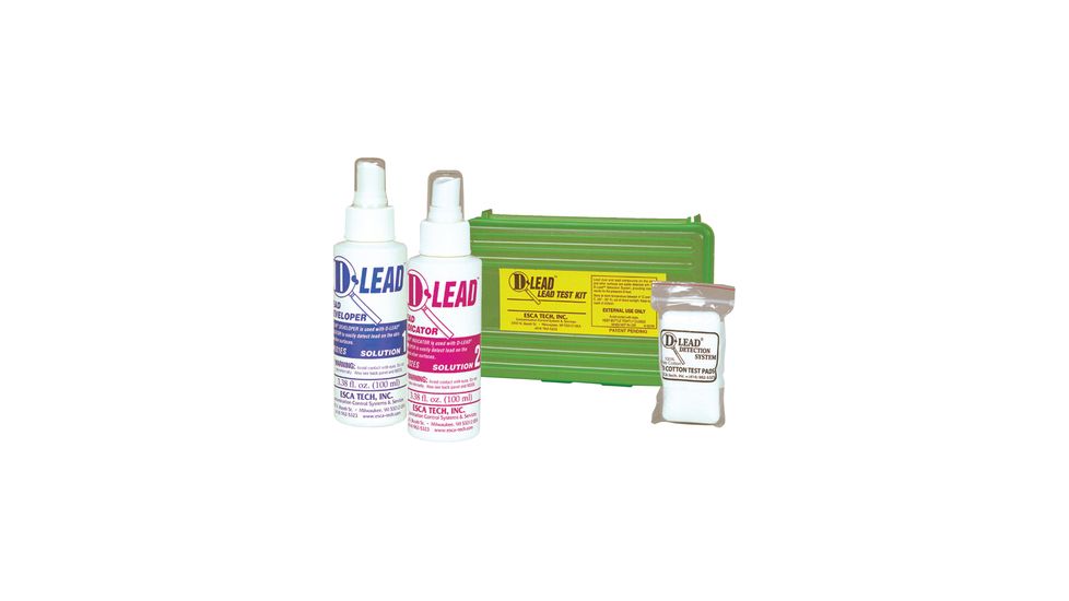 D-Lead Pocket Test Kit Includes Solution 1 And 2 And 20 Test Pads