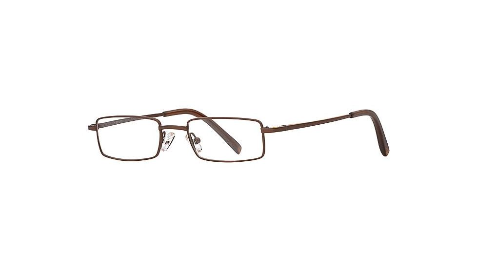 Dakota Smith Abrasion SEDY ABRA00 Progressive Prescription Eyeglasses - Brown SEDY ABRA004535 BN