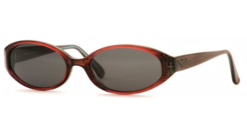 Dakota Smith Topless SEDS TOPL06 Single Vision Prescription Sunglasses SEDS TOPL065335 RD - Lens Diameter 51 mm, Lens Diameter 53 mm, Frame Color Burnt
