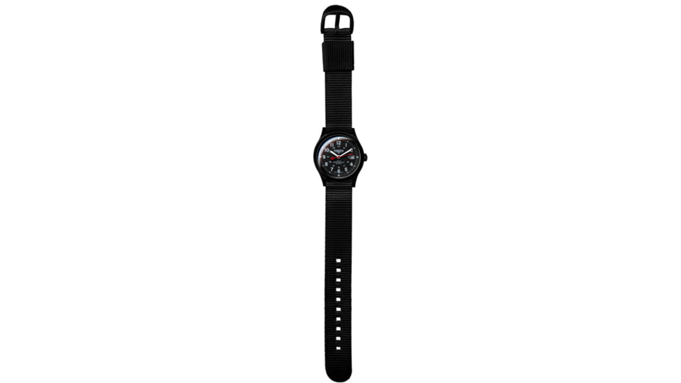 Dakota Watches Ultra Light Field, Black Mid-Sized Dial, Nylon Strap 7766-9