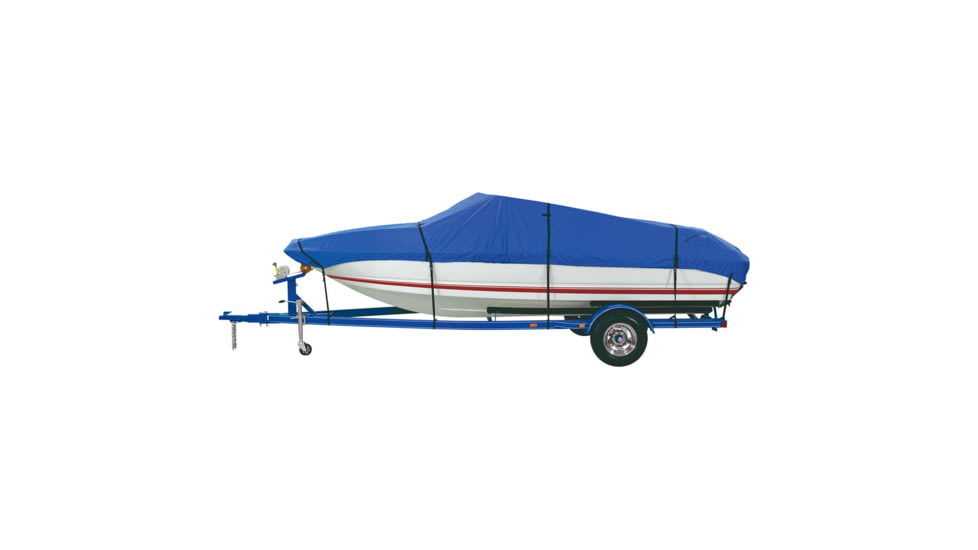 Dallas Manufacturing Co. Custom Grade Polyester Boat Cover D 17'-19' V-Hull Runabouts - Beam Width to 96" 36874