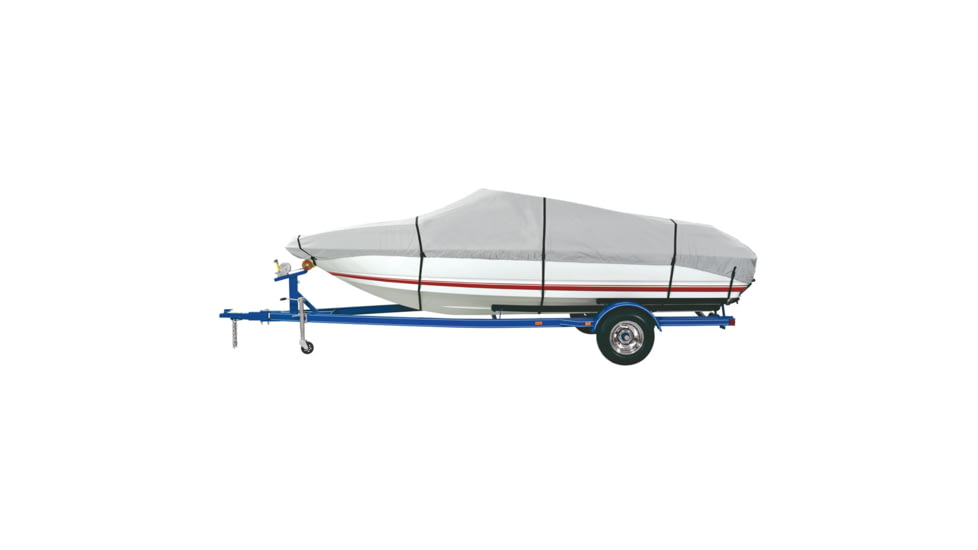 Dallas Manufacturing Co. Heavy Duty Polyester Boat Cover E 20'-22' V-Hull Runabouts - Beam Width to 100" 36870