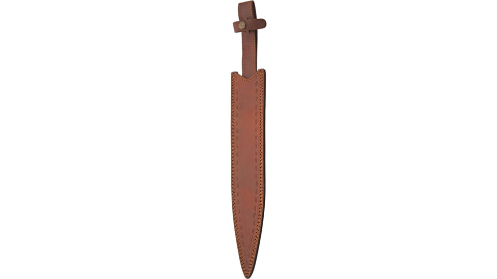 Damascus Braided Ruby Short Sword, DM5047