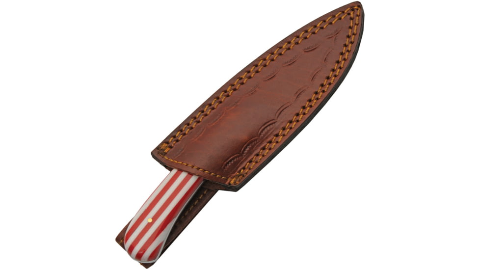 Damascus Fixed Blade Flag