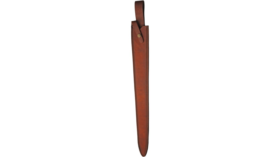 Damascus Garth Sword, 23in, Double Edge Damascus Steel Blade, Black Wire Wrapped Handle, DM-5027