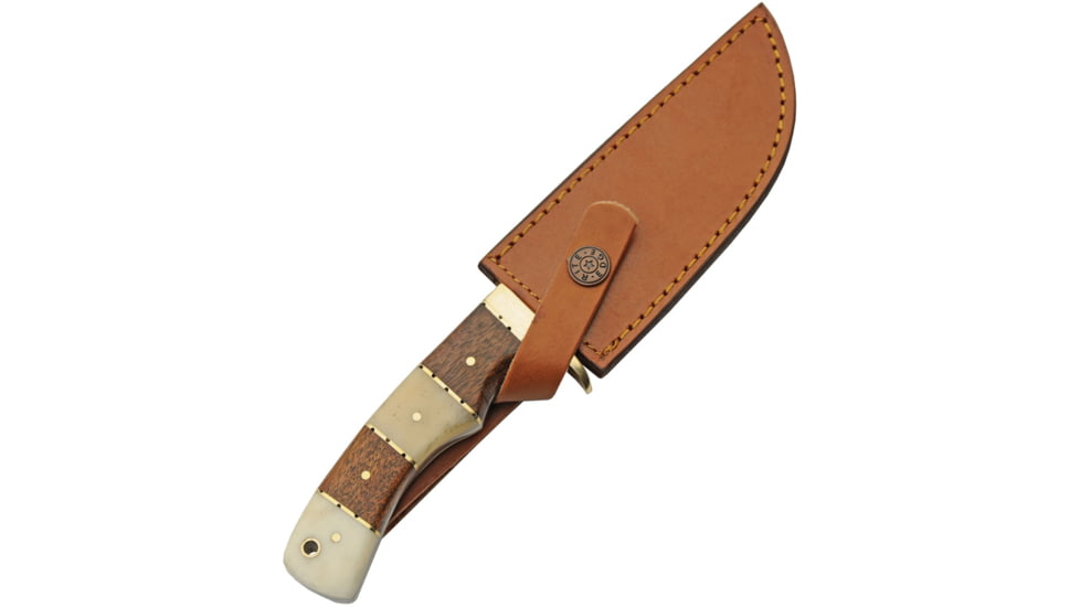 Damascus Hunter Walnut/Bone