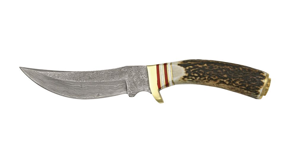 Damascus Mountain Hunter Fixed Knife DM1045
