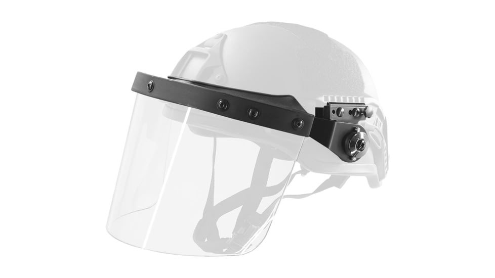Damascus Tactical Non-Ballistic Visor Attachment, White, TBHV