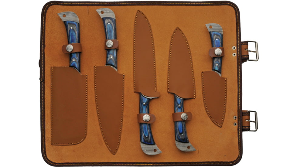Damascus Umbra River Kitchen Set w roll, DM1397