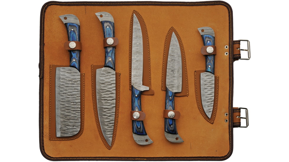 Damascus Umbra River Kitchen Set w roll, DM1397